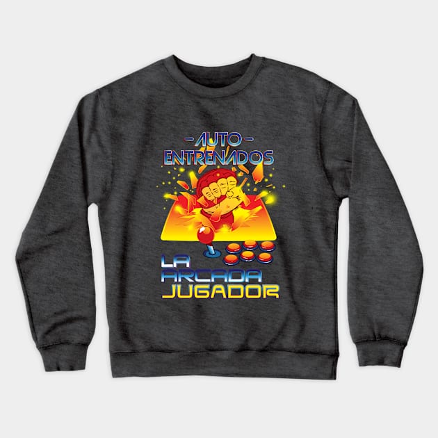 Auto Entrenados La Arcada Jugador Crewneck Sweatshirt by manoystee